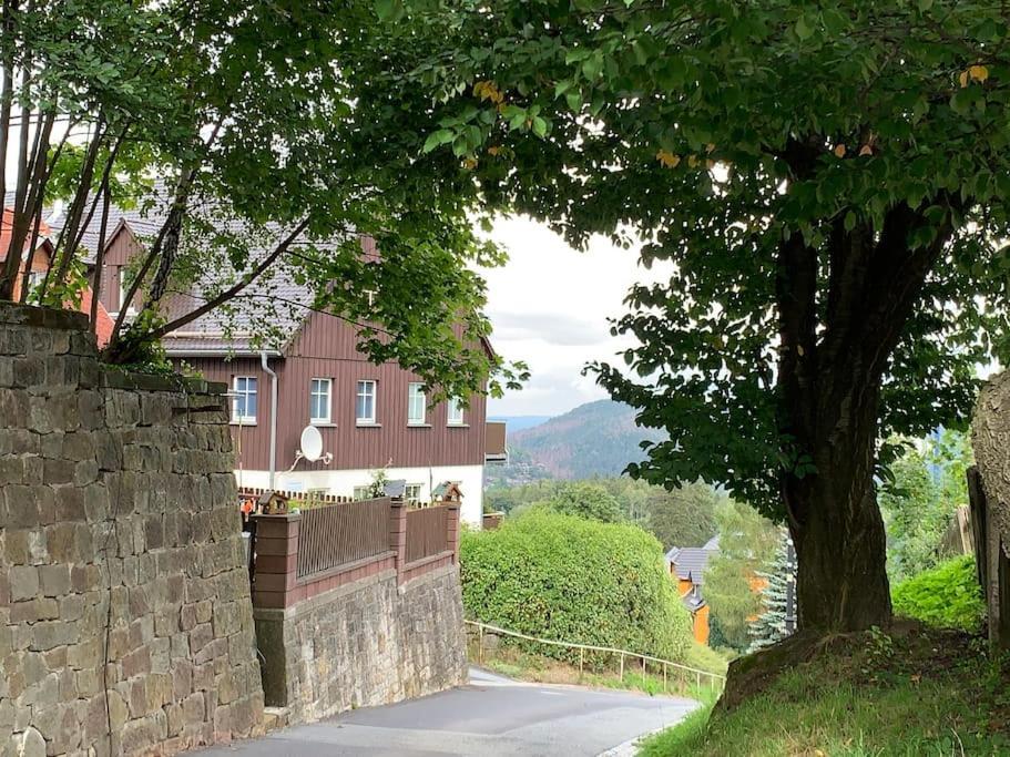 Fewo Karasek In Oybin Mit Panormablick, Kammlage Hain  ภายนอก รูปภาพ